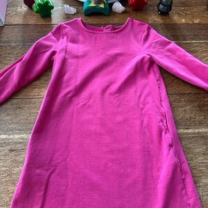 Primary Fuchsia Cotton Blend Top